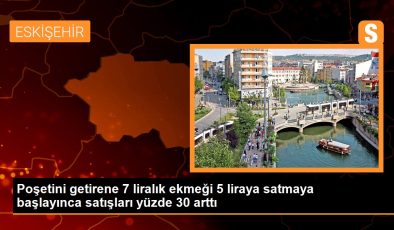 Poşetini getirene 7 liralık ekmeği 5 liraya satmaya başlayınca satışları yüzde 30 arttı