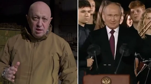 Prigojin'in ölüm haberinin geldiği anlarda Putin'in katıldığı törendeki neşeli tavrı dikkatlerden kaçmadı 1 Prigojin’in ölüm haberinin geldiği anlarda Putin’in katıldığı törendeki neşeli tavrı dikkatlerden kaçmadı