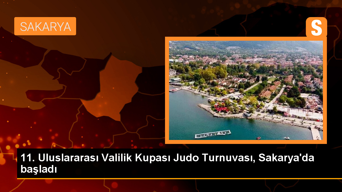 Sakarya'da düzenlenen 11. Uluslararası Valilik Kupası Judo Turnuvası başladı