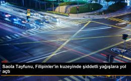 Saola Tayfunu Filipinler’de Şiddetli Yağışlara Neden Oldu