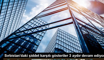 Sırbistan’da Şiddete Karşı Gösteriler Devam Ediyor