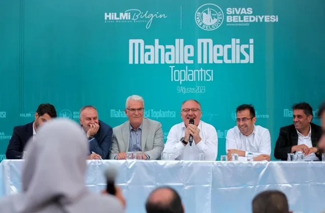 Sivas Belediyesi Mahalle Meclisi Buluşmalarına Devam Ediyor