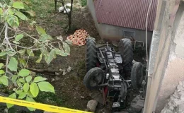 Sivas’ta traktörün devrilmesi sonucu 1 kişi öldü, 1 kişi yaralandı