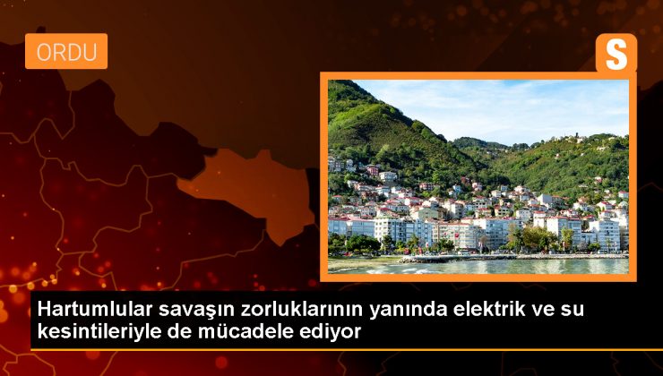 Sudan’da Elektrik ve Su Kesintileri Nedeniyle Zor Günler