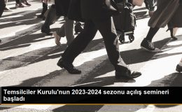 TFF Temsilciler Kurulu 2023-2024 Sezonu Açılış Semineri Başladı