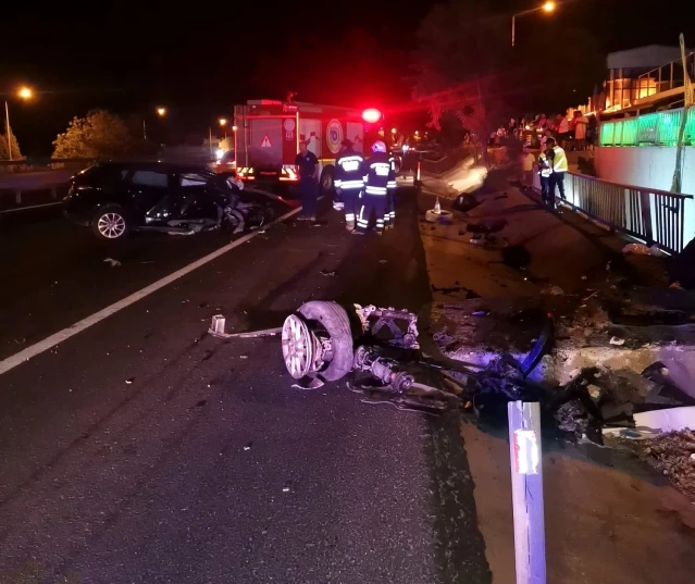 Tekirdağ Çorlu'da Otomobil Kazası: Anne Hayatını Kaybetti, Bebek Ağır Yaralandı