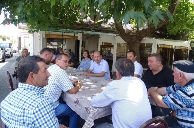 Tekirdağ Tarım ve Orman Müdürü çiftçilerle buluştu 1 Tekirdağ Tarım ve Orman Müdürü çiftçilerle buluştu