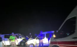 Tokat’ta Kızılay’a ait kan nakil aracına ikinci bir kaza