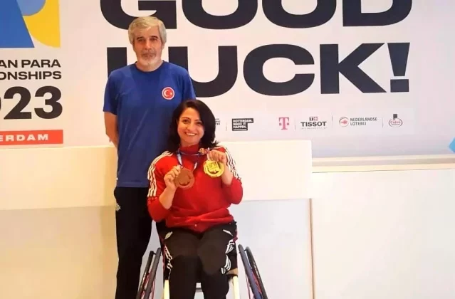 Torku Şeker Spor’un Tekerlekli Sandalye Badminton Milli Sporcusu Emine Seçkin Avrupa Şampiyonu