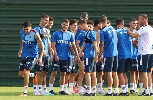 Trabzonspor, Galatasaray maçının hazırlıklarını sürdürdü