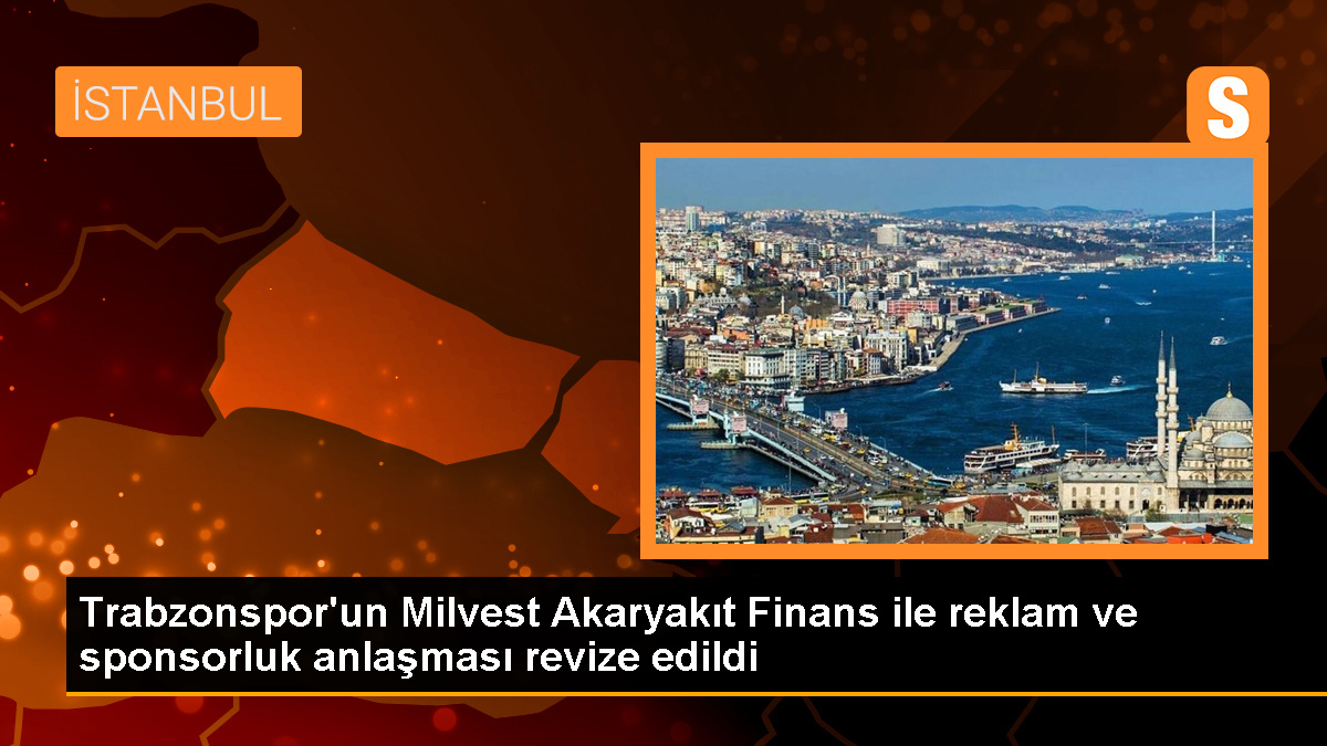 Trabzonspor ve Milvest Akaryakıt Finans ile yapılan anlaşma revize edildi