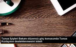 Tunus İçişleri Bakanı, Tunus Kızılayının düzensiz göç çabalarını desteklemeye çağırıyor