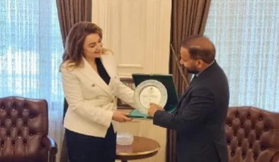 ULUSKON Genel Başkanı Nezaket Emine Atasoy, Suudi Arabistan Büyükelçisi’ni ziyaret etti
