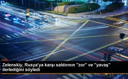 Ukrayna Devlet Başkanı Zelenskiy: Saldırı zor ve yavaş ilerliyor