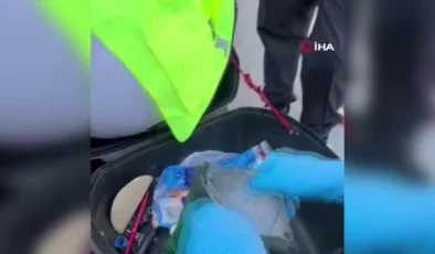 Uyuşturucu kuryesi polise yakalandı – Son Dakika