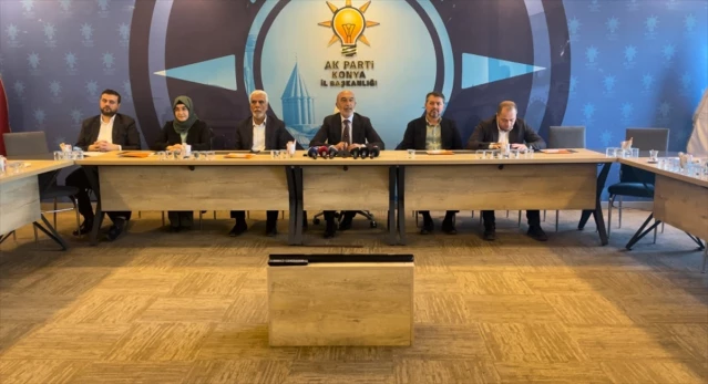 AK Parti Konya İl Başkanı Hasan Angı gündemi değerlendirdi 1 AK Parti Konya İl Başkanı Hasan Angı gündemi değerlendirdi