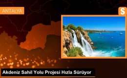 Akdeniz Sahil Yolu Projesi Hızla Sürüyor
