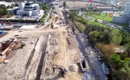 Ataköy İkitelli metrosu çalışması nedeniyle yıllardır kapalı kalan caddenin esnafı isyanda