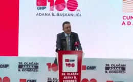 CHP Adana İl Kongresi’nde Barış Bektaş: Kolektif bir sorumluluğu üzerimize alıp sağlıklı bir süreçle yerel seçimlere ulaşacağız