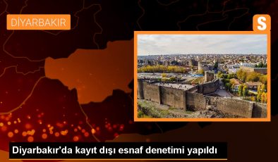 Diyarbakır’da kayıt dışı çalışan esnafa denetim