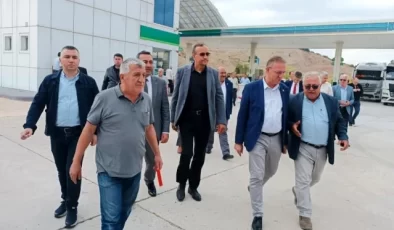 Emet Taşıyıcılar Kooperatifinin Akaryakıt İstasyonu Açıldı