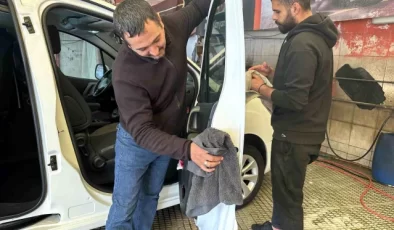 Eskişehir’de Oto Yıkama Esnafı Kış Sezonundan Ümitli Değil