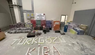 Habur ve Türkgözü Gümrük Kapılarında 28 Milyon Liralık Kaçak Eşya Ele Geçirildi