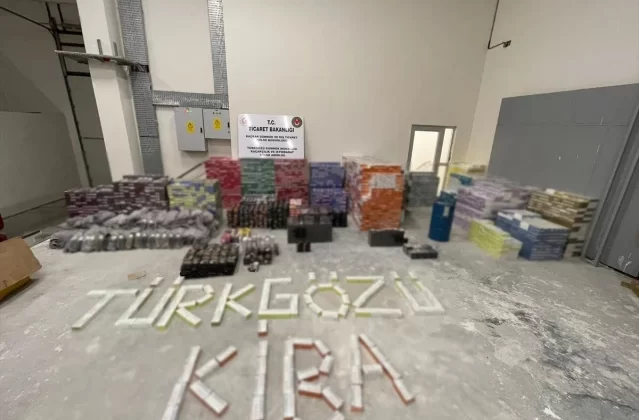 Habur ve Türkgözü Gümrük Kapılarında 28 Milyon Liralık Kaçak Eşya Ele Geçirildi