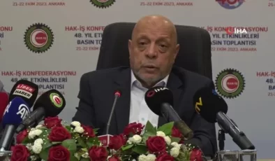 Hak-İş Genel Başkanı Arslan: ‘Asgari ücret tespit komisyonu modelini kabul etmiyoruz’