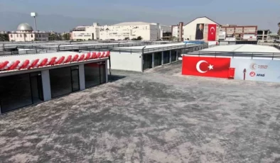 Hatay’da 404 prefabrik iş yeri hak sahiplerine teslim edildi