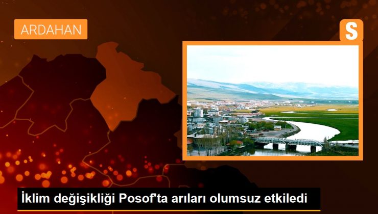 İklim değişikliği Posof’ta arıları olumsuz etkiledi