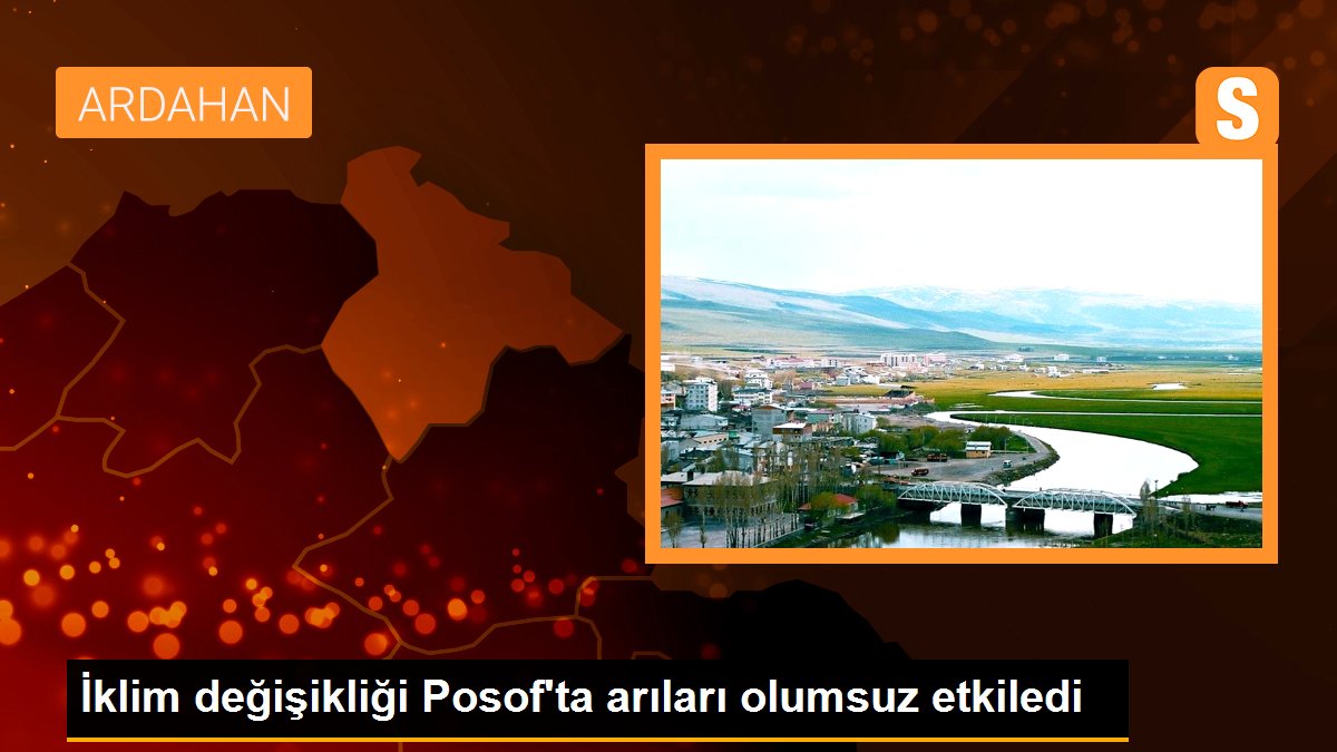 İklim değişikliği Posof'ta arıları olumsuz etkiledi