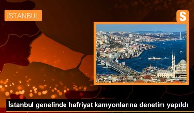 İstanbul genelinde hafriyat kamyonlarına yönelik denetim yapıldı