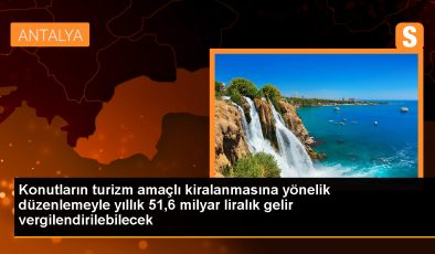 Konutların turizm amaçlı kiralanması yasalaşacak