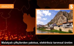 Malatyalı çiftçilerden yakıtsız, elektriksiz tarımsal üretim