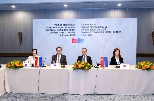 Meyer-Landrut: 'Türkiye'yi desteklemeye devam edeceğiz, bu dönüşümde Mersin'e de destek vermeye devam edeceğiz' 1 Meyer-Landrut: ‘Türkiye’yi desteklemeye devam edeceğiz, bu dönüşümde Mersin’e de destek vermeye devam edeceğiz’