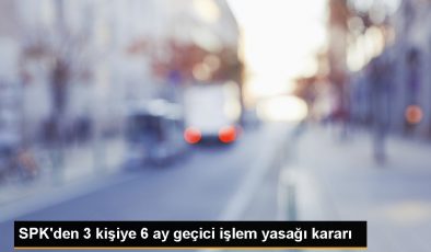 SPK, Özderici Gayrimenkul Yatırım Ortaklığı’na geçici işlem yasağı uyguladı