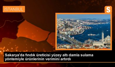 Sakarya’da Fındık Üreticisi Devlet Destekli Sulama Sistemiyle Verim Artırıyor
