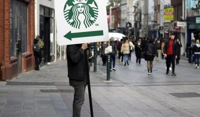 Starbucks, Filistin’le dayanışma paylaşımı nedeniyle sendikasını dava ediyor
