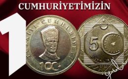 Türkiye Cumhuriyeti’nin 100. Yılı İçin 5 TL Madeni Para Basıldı