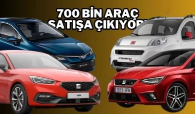 Yediemin otoparklarından 700 bin araç satışa çıkıyor!