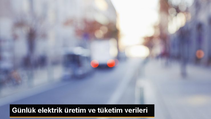 Türkiye'de Günlük Elektrik Üretimi ve Tüketimi 1 Türkiye’de Günlük Elektrik Üretimi ve Tüketimi
