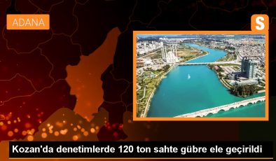 Adana’da 120 Ton Sahte Gübre Ele Geçirildi