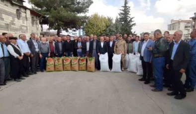 Adıyaman’da Çiftçilere 392 Ton Buğday, Nohut ve Mercimek Tohumluğu Dağıtıldı