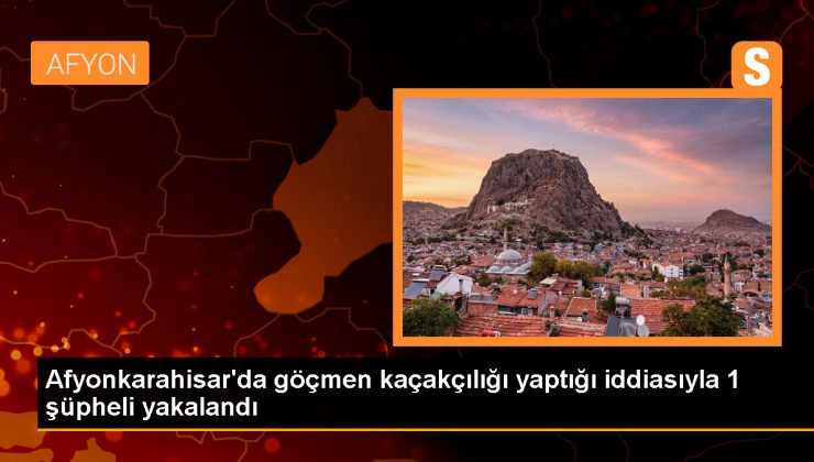 Afyonkarahisar'da göçmen kaçakçılığı şüphelisine adli işlem uygulandı 1 Afyonkarahisar’da göçmen kaçakçılığı şüphelisine adli işlem uygulandı