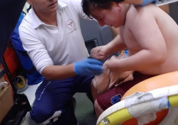 Biber gazlı saldırıya uğrayan Yusuf’un Trabzonspor maçı heyecanı