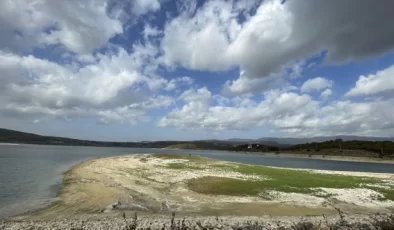 Bolu’da Gölköy Baraj Gölü’ndeki Su Seviyesi Azaldı