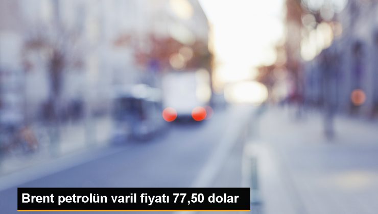 Brent Petrolü 77,50 Dolardan İşlem Görüyor 1 Brent Petrolü 77,50 Dolardan İşlem Görüyor