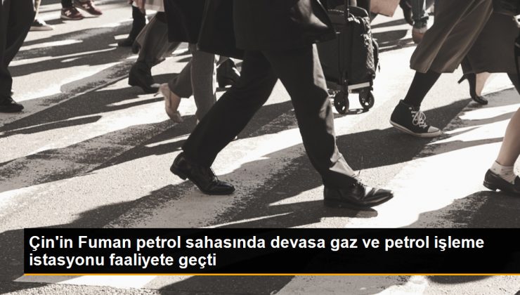 Çin’in Fuman Petrol Sahası’nda Devasa Gaz ve Petrol İşleme İstasyonu Faaliyete Geçti