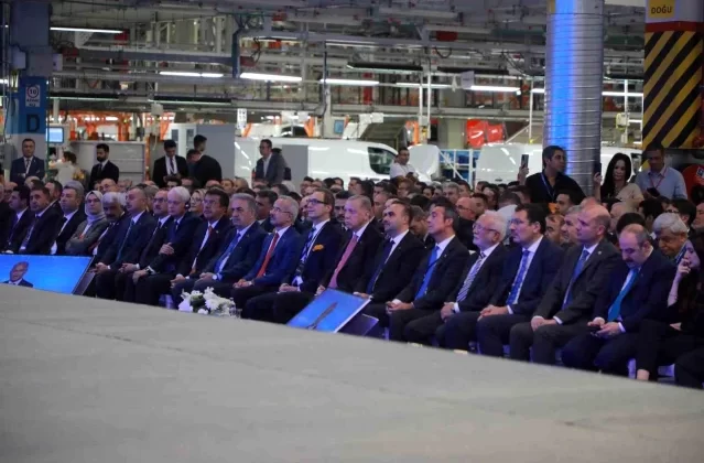 Cumhurbaşkanı Erdoğan Ford Otosan Yeniköy Fabrikası’nın açılış töreninde konuştu: (1)